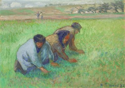 The Weeders by Camille Jacob Pissarro